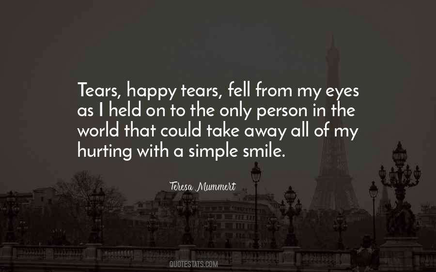 Quotes About Happy Tears #721608