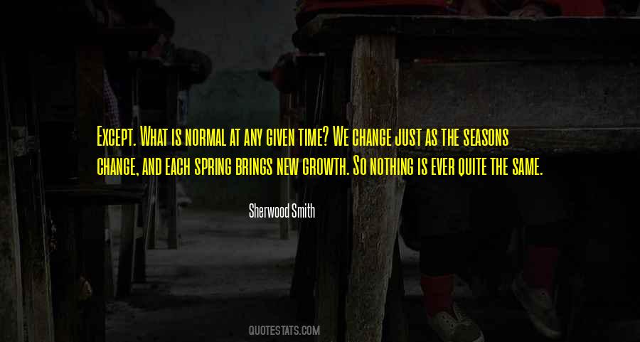 Quotes About Change Seasons #1671299