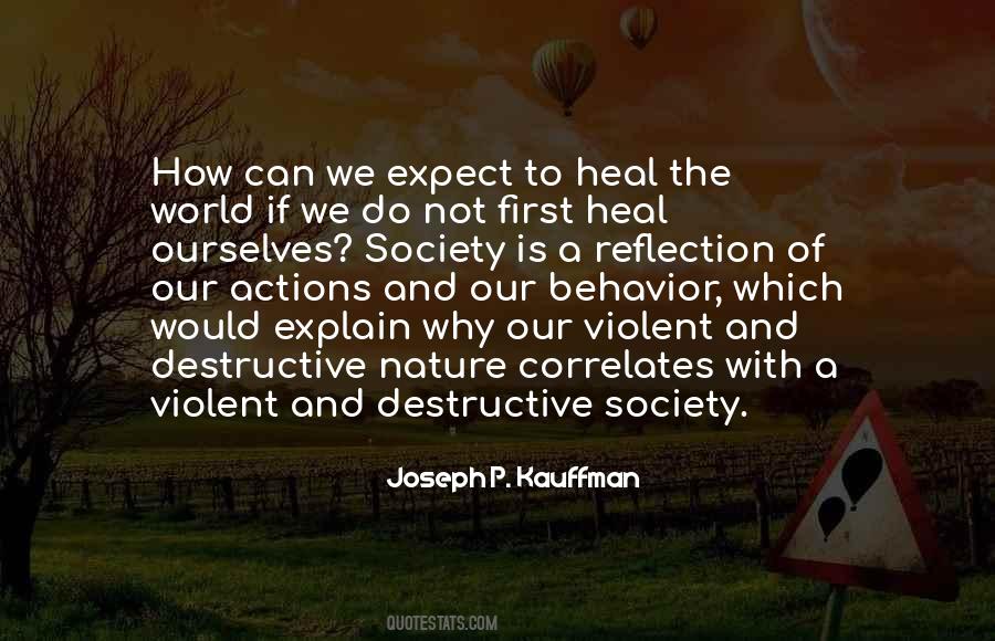 Heal First Quotes #1838098