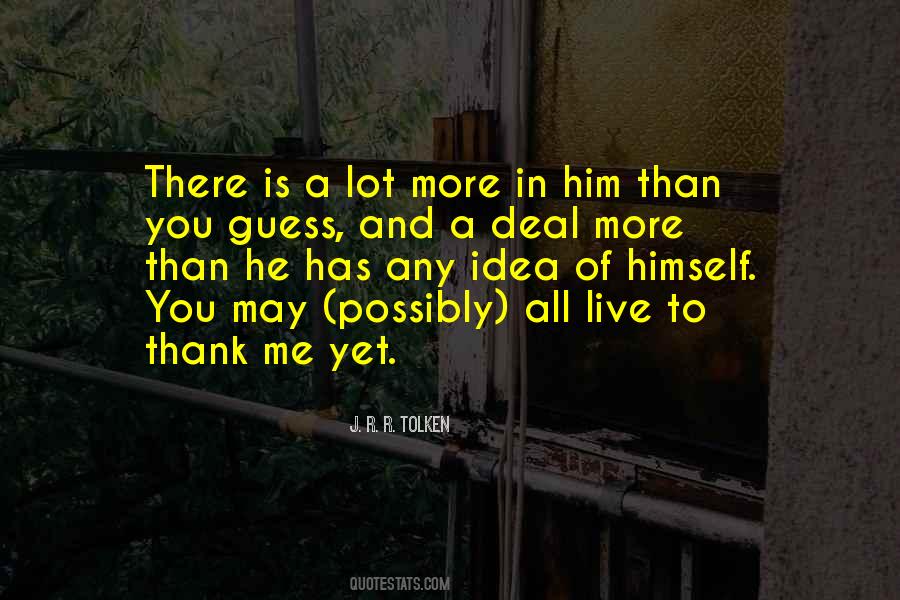 Thank Me Quotes #1291063
