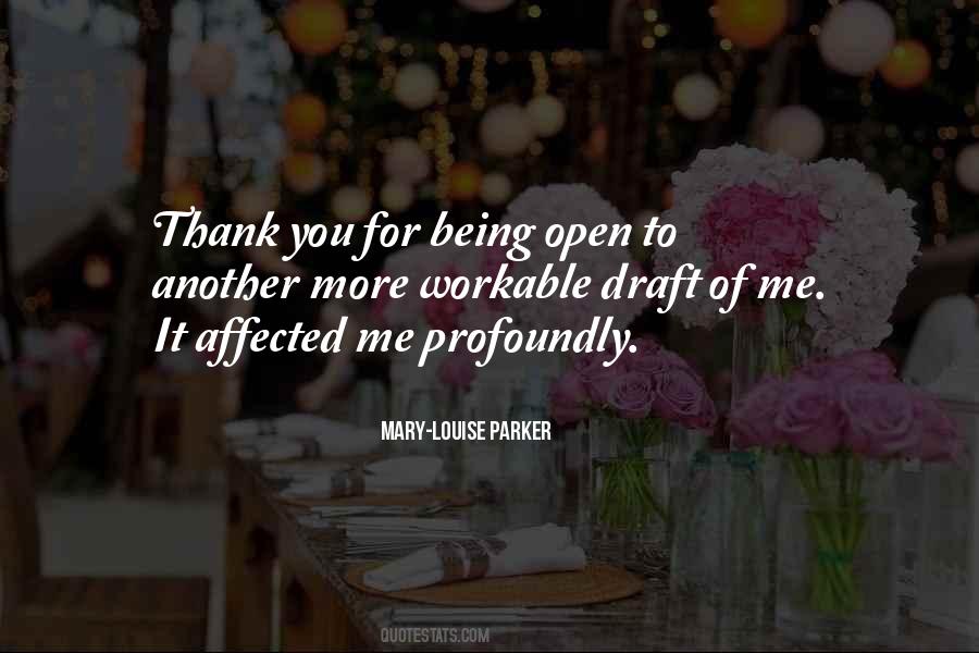 Thank Me Quotes #28190