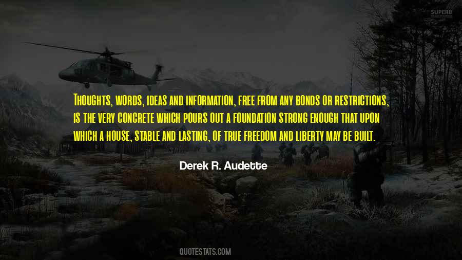 Foundation Built Quotes #1257891