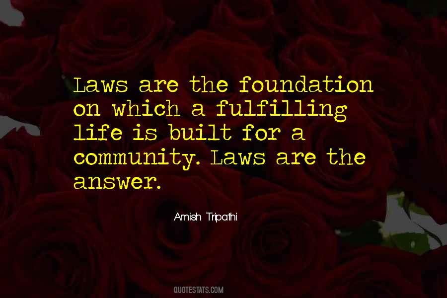 Foundation Built Quotes #360949