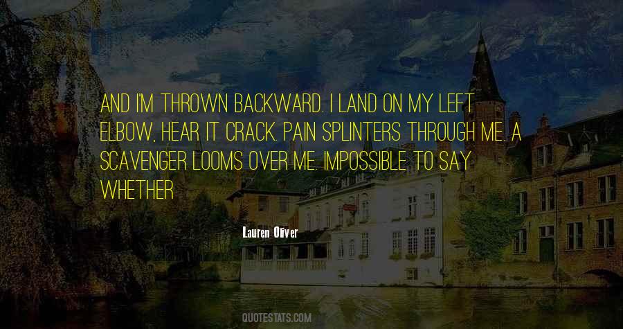 Over Pain Quotes #1042343