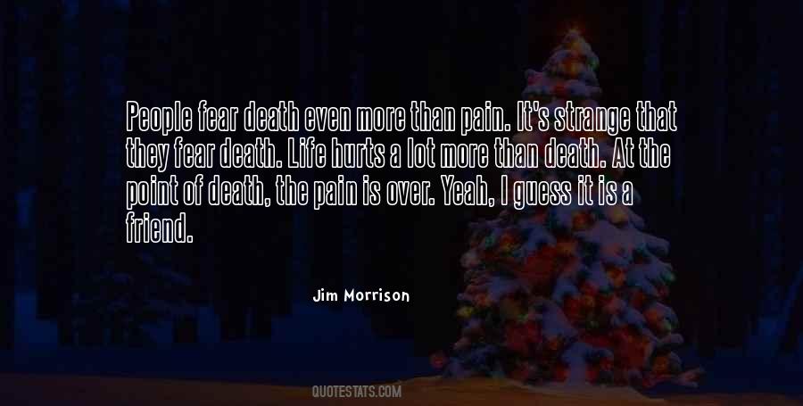 Over Pain Quotes #1768362