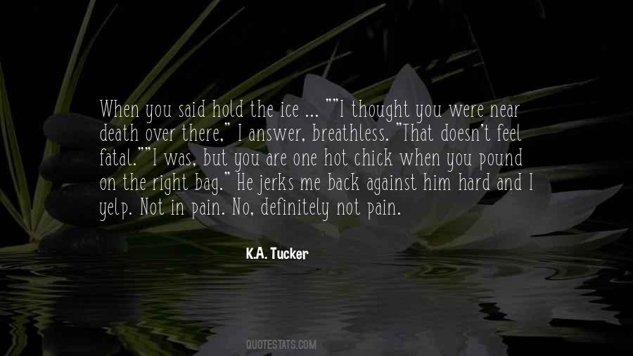 Over Pain Quotes #37542