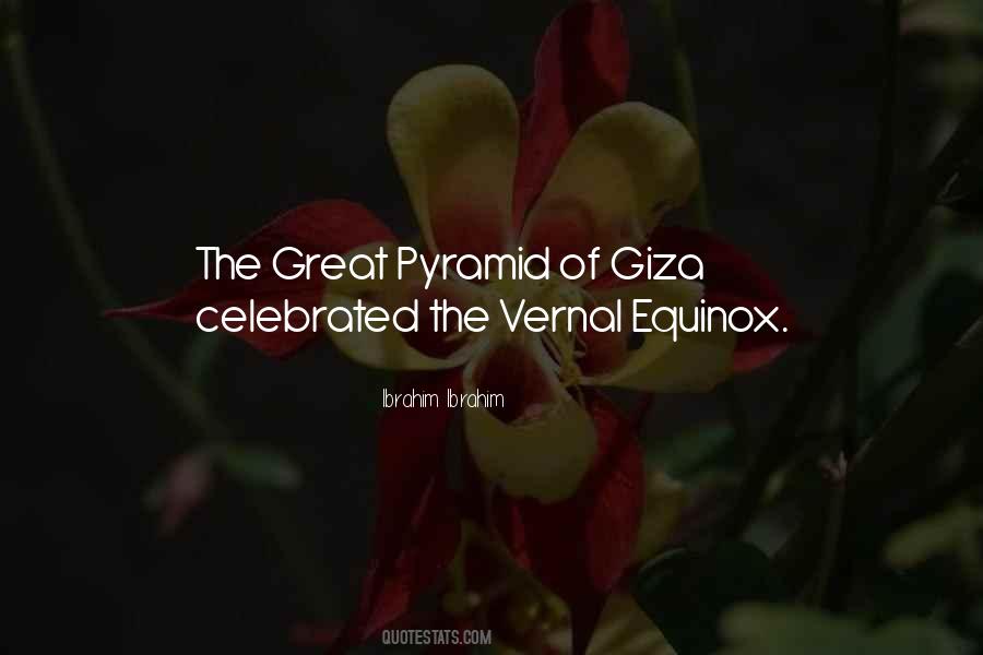 Pyramid Of Giza Quotes #1200342
