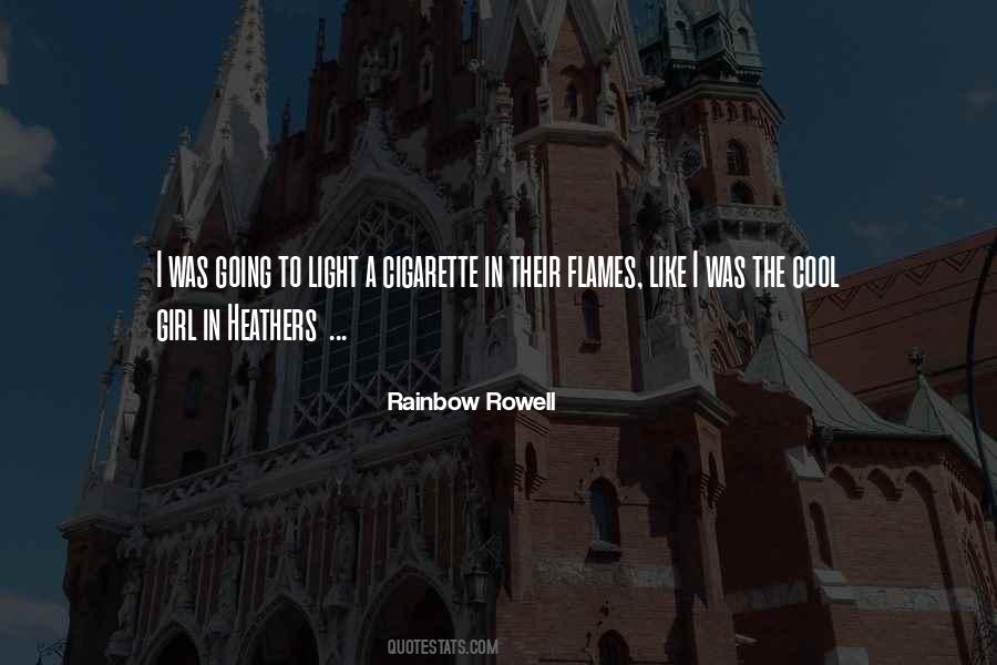 Cigarette Girl Quotes #1066567