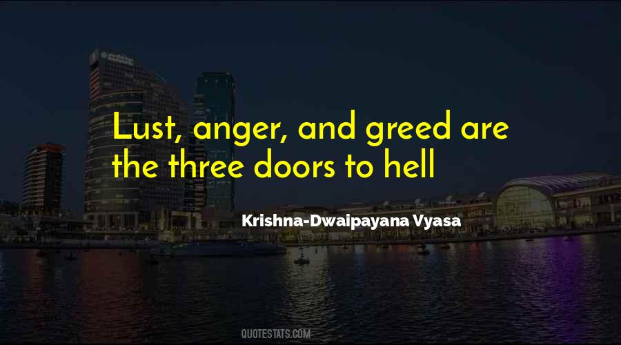Greed And Lust Quotes #1552098