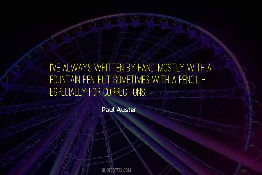 Fountain Pen Quotes #930110