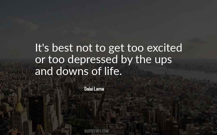 Quotes About The Ups And Downs #194998