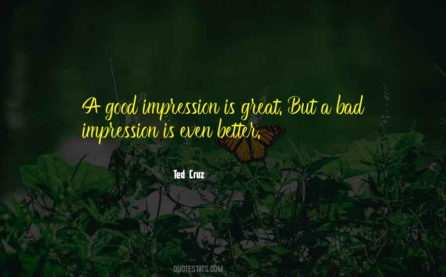 Best Impression Quotes #35519
