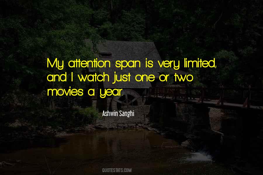 My Attention Quotes #1721977