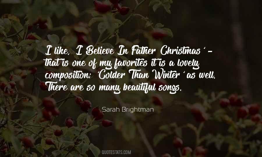 Believe In Father Christmas Quotes #1648931