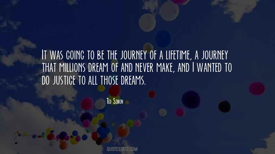 Lifetime Journey Quotes #1310303