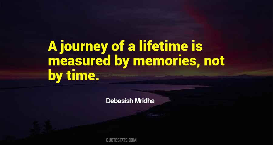 Lifetime Journey Quotes #280218