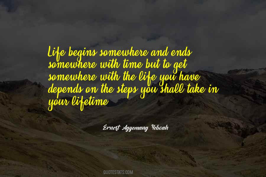 Lifetime Journey Quotes #603906