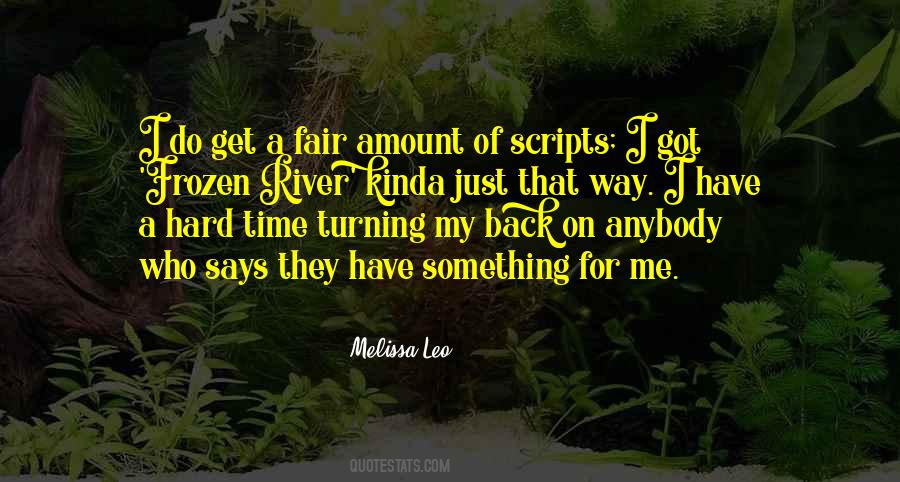 Frozen River Quotes #1271205 Frozen River Quotes #1271205