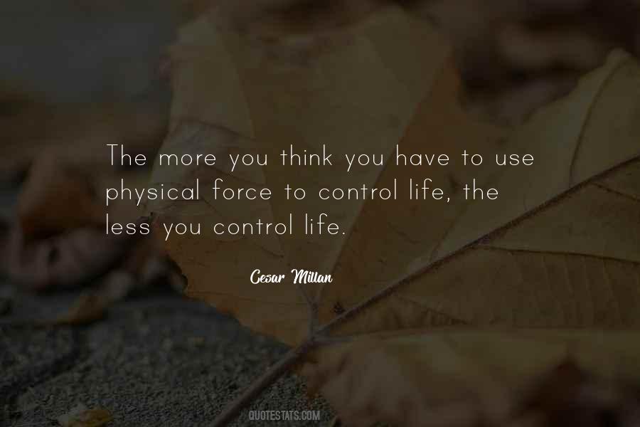 Control Life Quotes #1221061