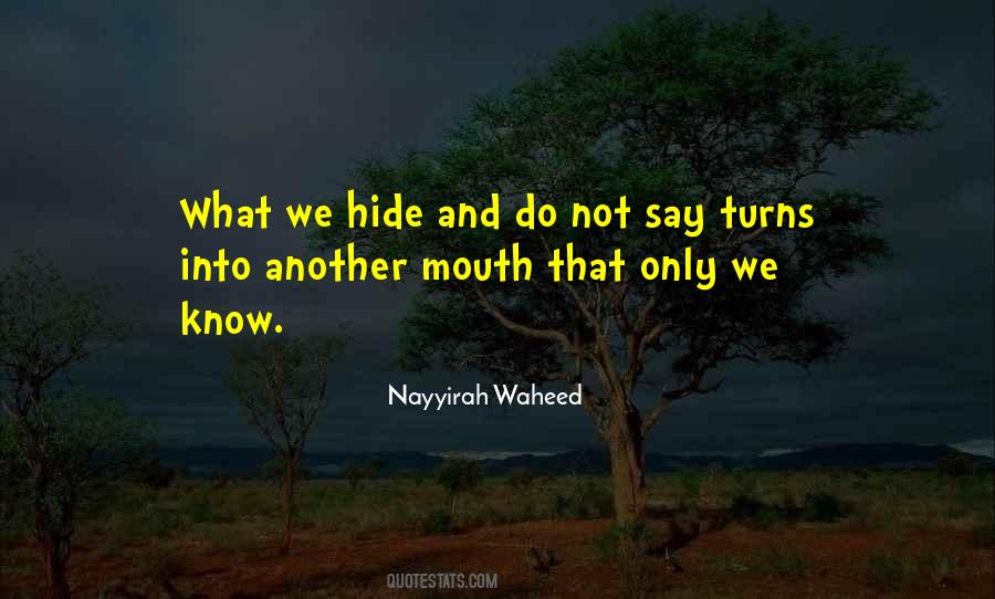 Only We Know Quotes #381176
