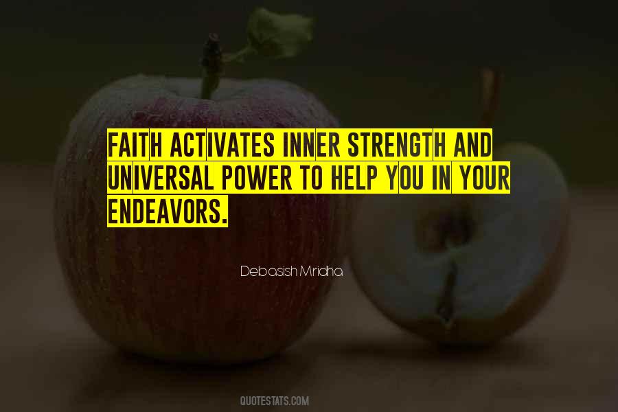 Faith Strength Inspirational Quotes #1372216