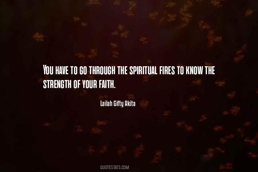 Faith Strength Inspirational Quotes #1652051