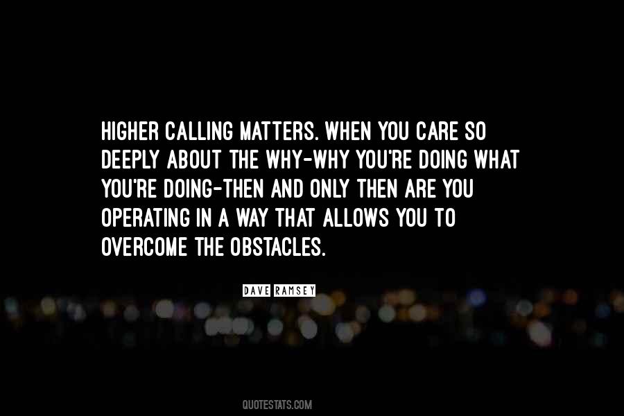 About Obstacles Quotes #1817700