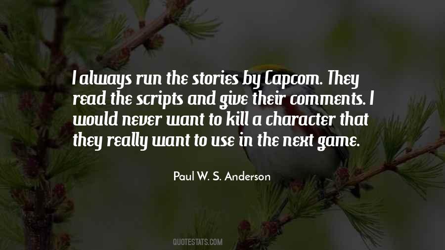 Run Game Quotes #49412
