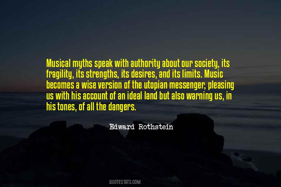 Quotes About A Utopian Society #1866586