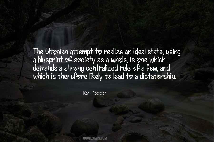 Quotes About A Utopian Society #505409