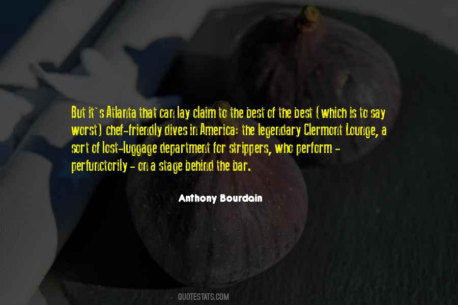 Behind The Stage Quotes #1748437
