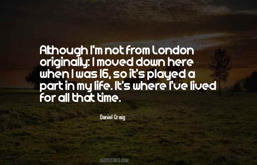 Life Has Moved On Quotes #668606