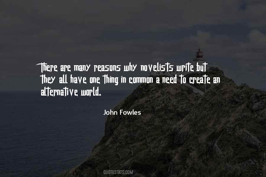 Fowles Quotes #77620