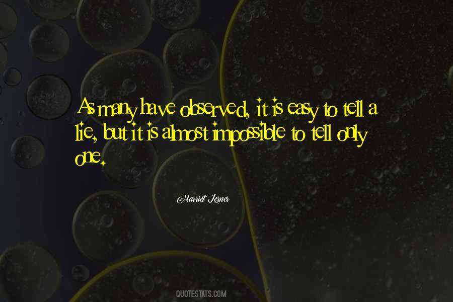 Lie Is A Lie Quotes #551017