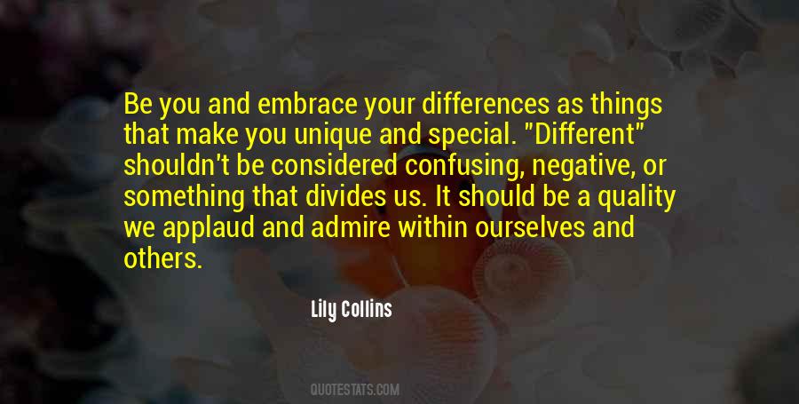 Embrace Your Differences Quotes #729815