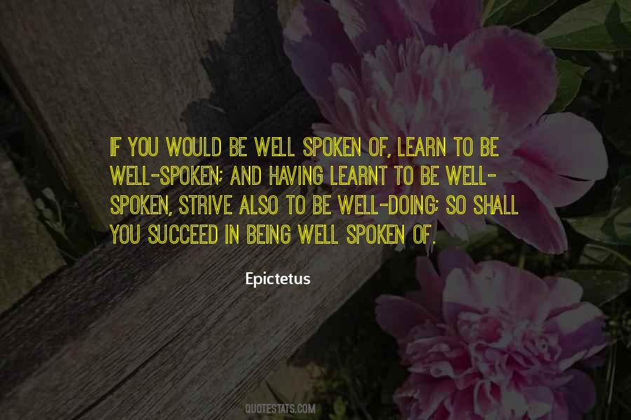 Strive To Succeed Quotes #1370602