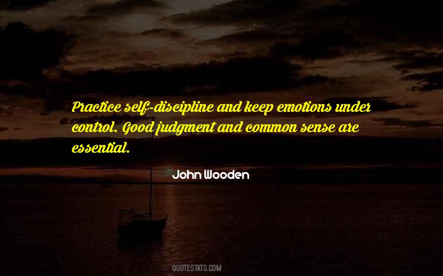 Self Control Self Discipline Quotes #138774