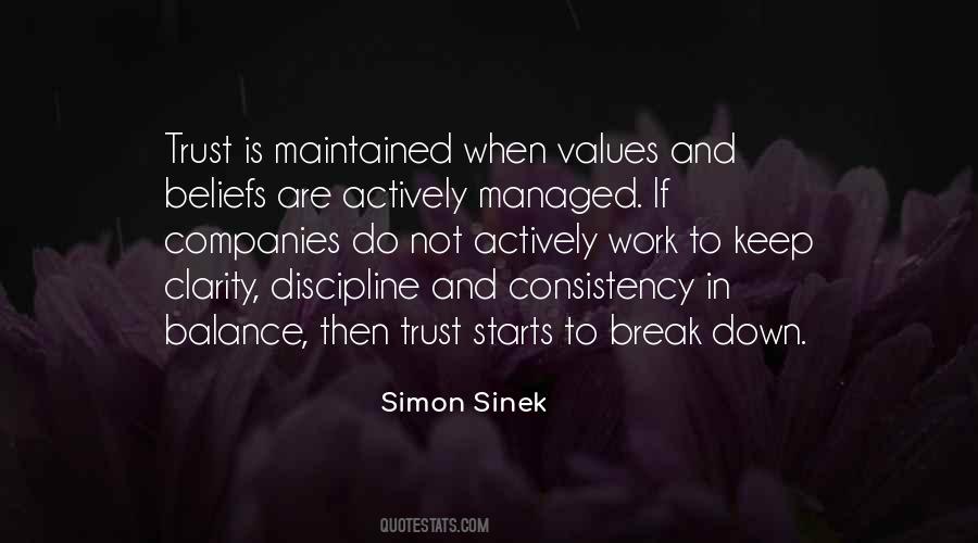 Trust And Consistency Quotes #1307868