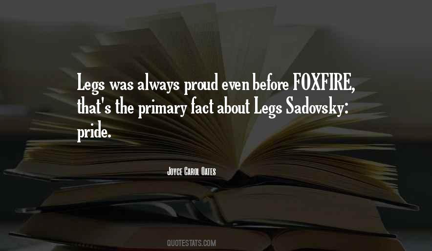 Foxfire Joyce Carol Oates Quotes #1716464