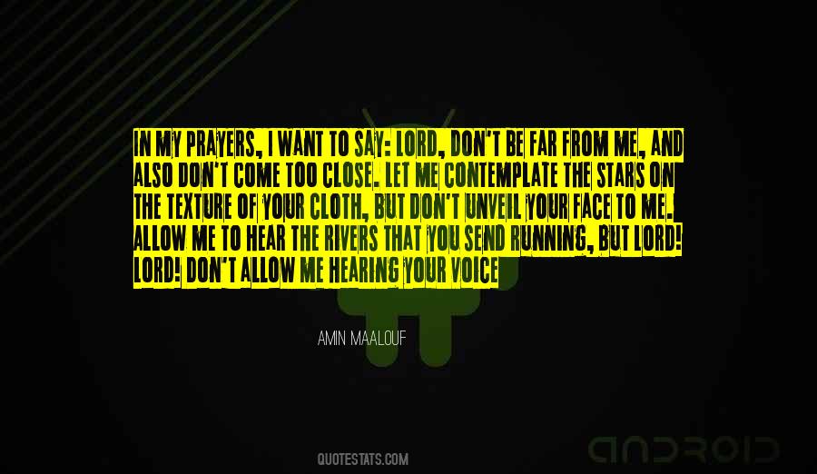 Far From Me Quotes #1634662