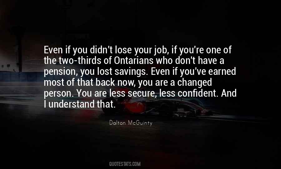 Lost A Job Quotes #465944