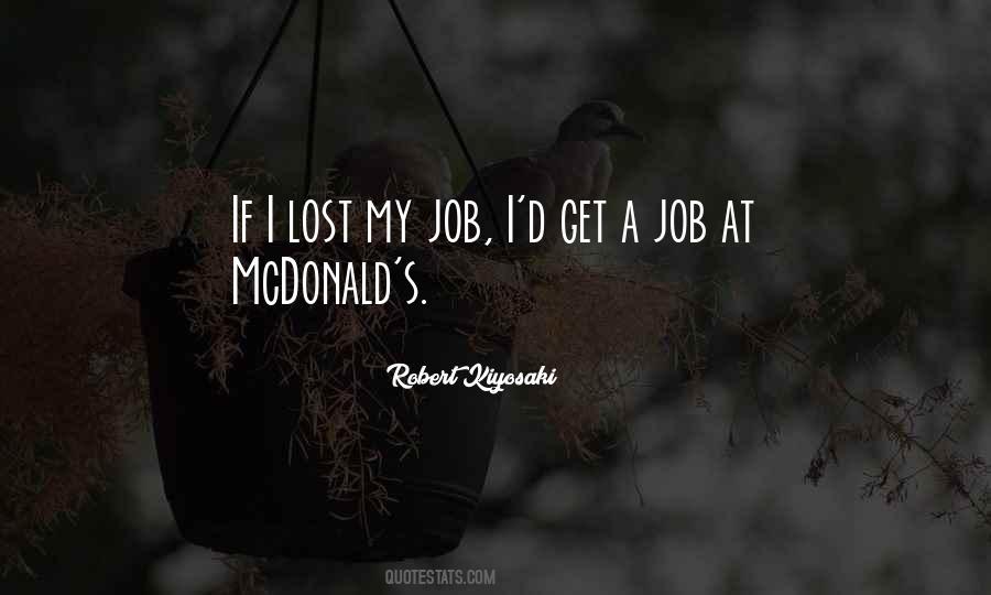 Lost A Job Quotes #490192