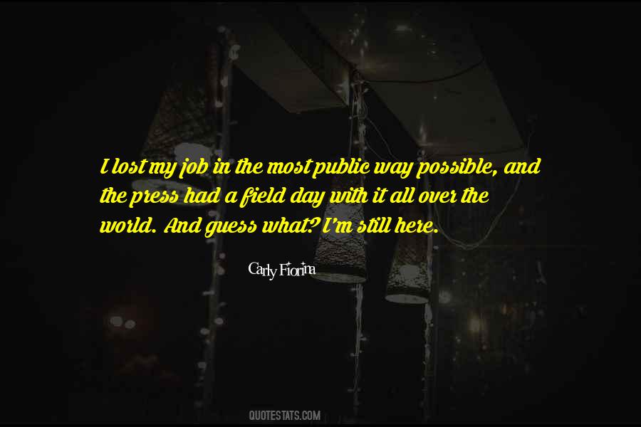 Lost A Job Quotes #938503