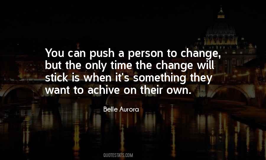 A Person Change Quotes #232036