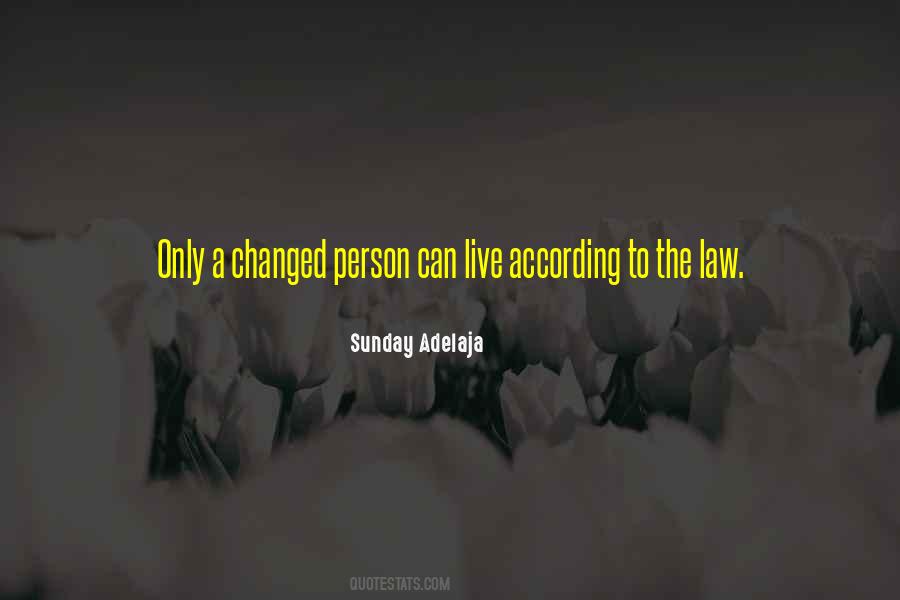 A Person Change Quotes #732743