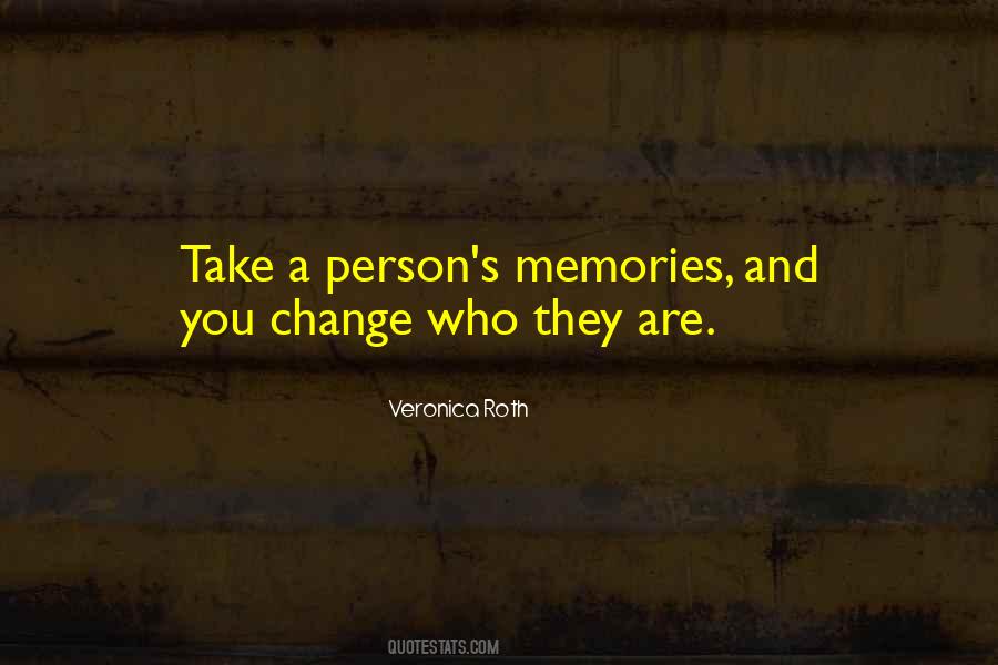 A Person Change Quotes #823463