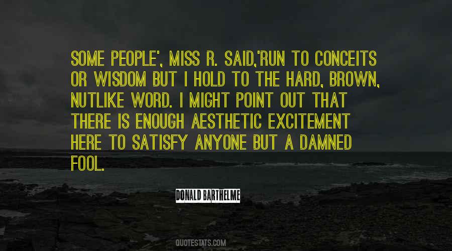 Missing Running Quotes #158899