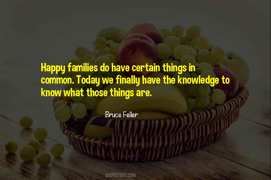 Quotes About Happy Families #747523