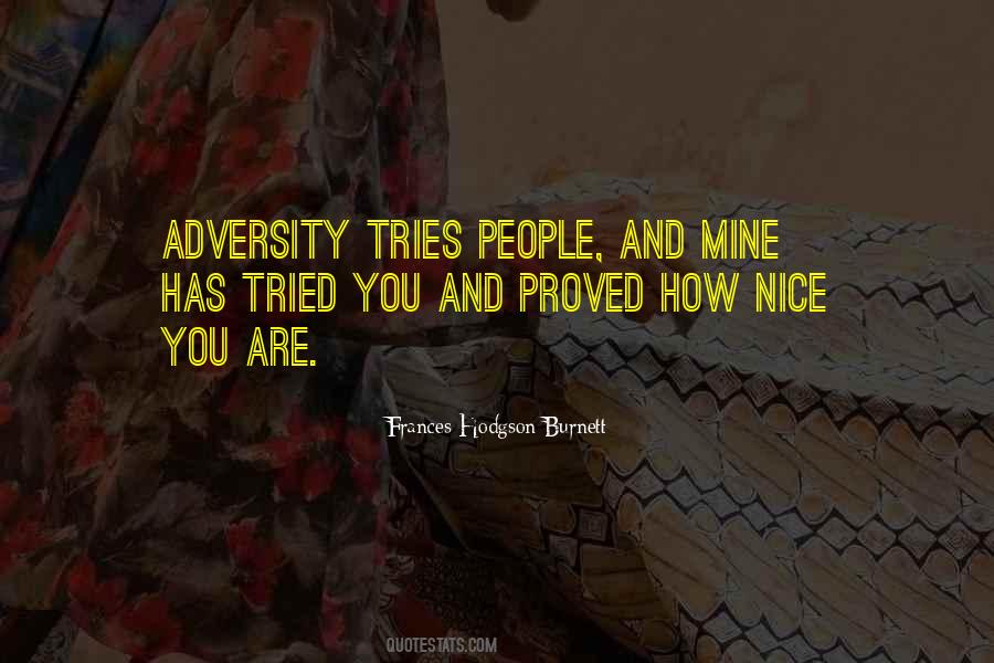 How Nice You Are Quotes #441777