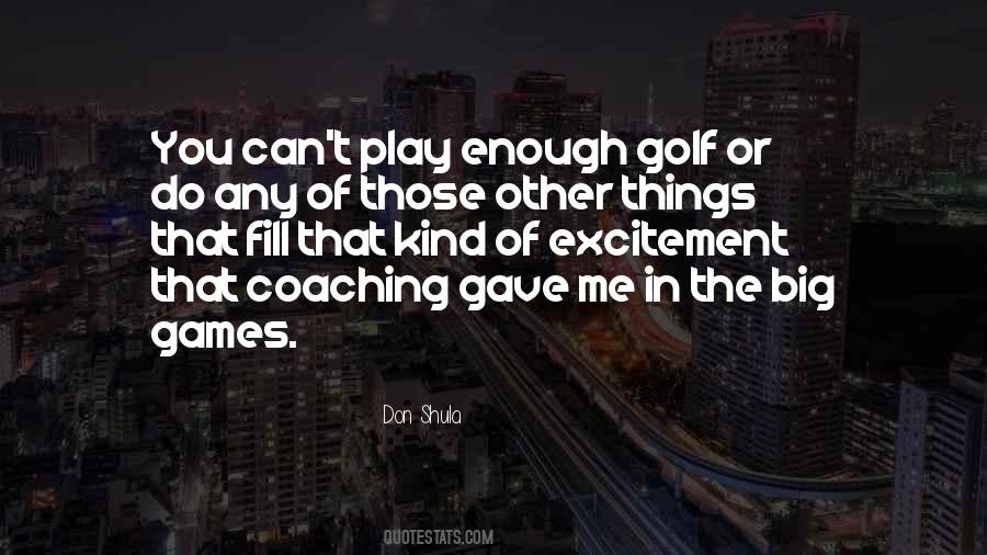 Golf Coaching Quotes #4953